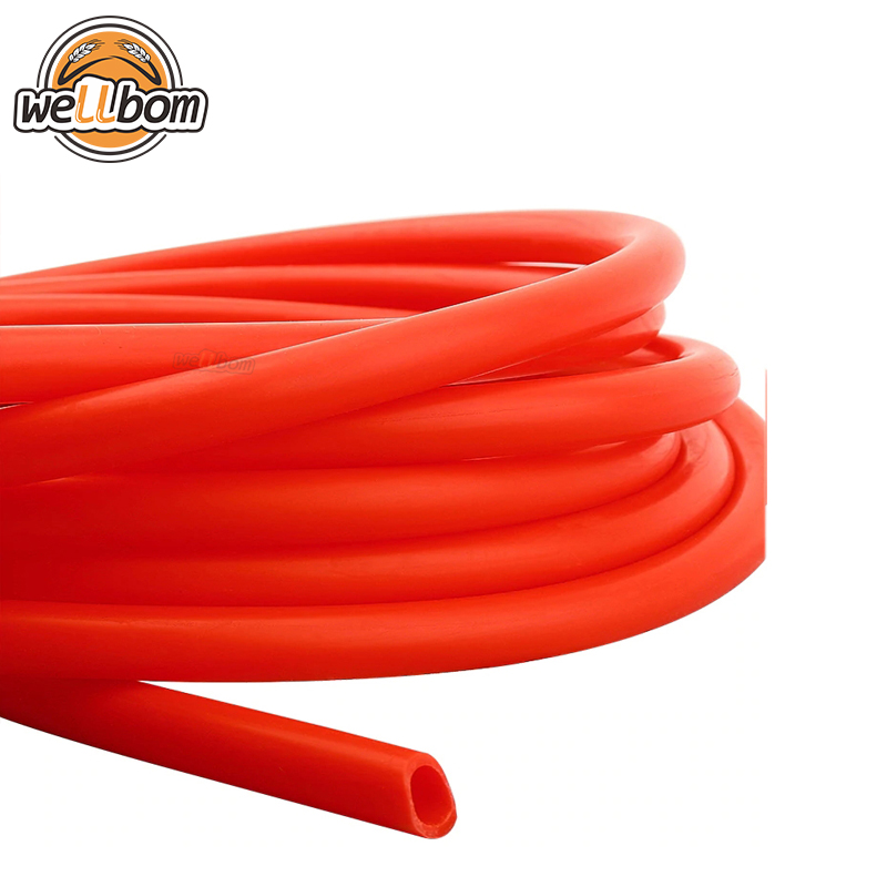 1M Red Food Grade Silicone Tubing 8mm ID 12mm OD, High Temperature Resistance Home Brewing Beer Hose Tube Pipe Top Quality